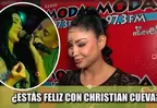 Pamela Franco responde sobre Cueva: “Estoy feliz"