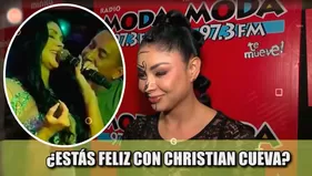 Pamela Franco responde sobre Cueva: “Estoy feliz"