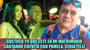 ¿Pamela Franco y Cueva cantarán en la boda de Tony Rosado?