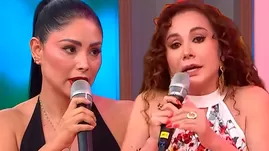  Pamela Franco y Janet Barboza volvieron a enfrentarse en vivo. | Composición: América Hoy