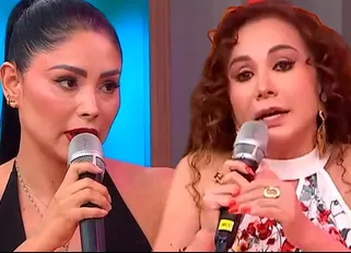  Pamela Franco y Janet Barboza volvieron a enfrentarse en vivo. | Composición: América Hoy