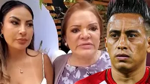 Pamela López aclaró que invitó a Cueva a la primera comunión