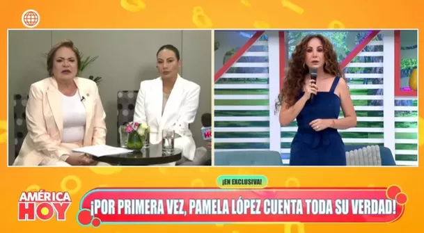 Pamela López demandará a Christian Cueva por maltrato físico.