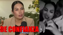 Pamela López sobre video con empresario: "Hubo exceso de confianza".