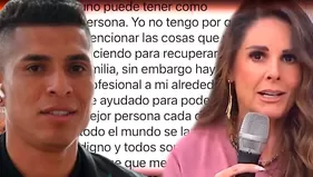 Paolo Hurtado envió contundente mensaje a Rebeca por criticarlo