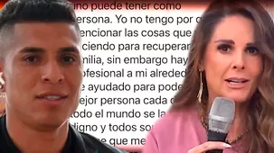 Paolo Hurtado envió contundente mensaje a Rebeca por criticarlo. | Composición: Karina Guimaray
