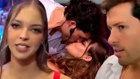 Patricio y Flavia López descartan romance pese a besarse en vivo