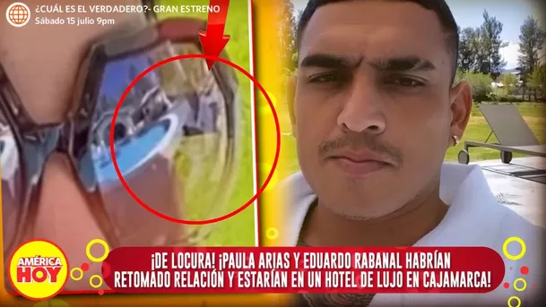 Paula Arias y Eduardo Rabanal. (Foto: Instagram)