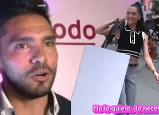 Rafael Cardozo: su novia Evelyn Junco hizo locura de amor en Gamarra.