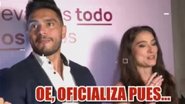 Rafael Cardozo y su novia Evelyn Junco protagonizaron tenso momento.