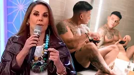 Rebeca Escribens destruyó a Domínguez por polémica foto tras su boda. | Fuente: América Hoy / Instagram Christian Domínguez