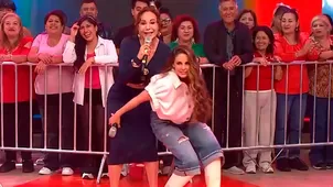 Rebeca Escribens protagonizó incidente tras bailar salsa en vivo
