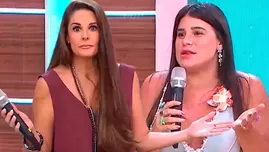 Rebeca Escribens y Macarena Vélez protagonizaron tenso momento.