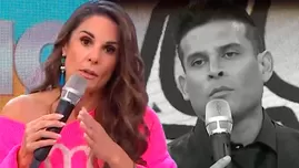Rebeca que no trabajaría junto a Domínguez y arremetió contra él. | Fuente: América Hoy