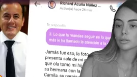 Richard contó todo con detalles sobre supuesto acoso a Camila Ganoza