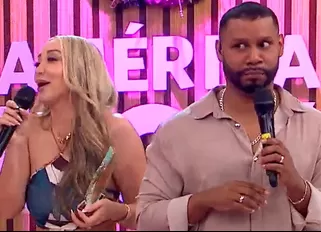 Romina Gachoy cantó sin playback y así reaccionó Edson Dávila.