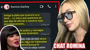 Romina Gachoy hizo fuerte pedido a Angie Jibaja por sus hijos