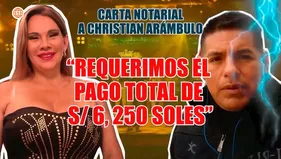 Susan León manda carta notarial a hermano de Bryan Arámbulo