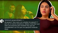 Thamara Gómez recibiendo el apoyo de sus fans en redes | Fuente: AméricaTv