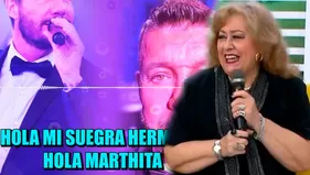 Tinelli dio su bendición a mamá de Milett como jurado de canto