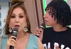 Valentino troleó en vivo a Janet Barboza por falta de popularidad