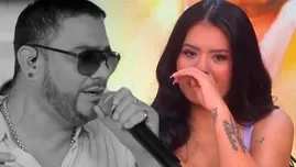 Viuda Paul Flores lloró en vivo al recordarlo a 1 año de su partida. | Composición: Karina Guimaray