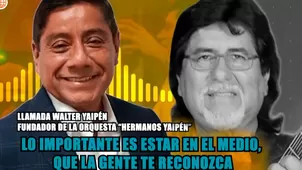 Walter Yaipén respondió fuerte contra crítica de Tito Mauri