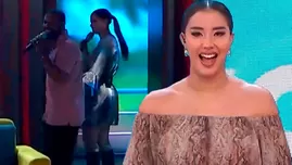 Xiomy Kanashiro abandonó set tras sufrir tremenda troleada en vivo. | Fuente: América Hoy