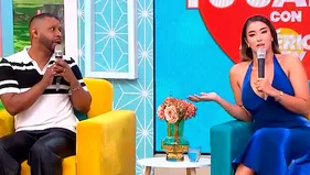 Xiomy Kanashiro tuvo enfrentamiento con Edson Dávila en vivo