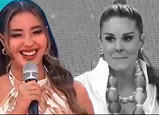 Xiomy troleó a Rebeca al hablar sobre su boda con Farfán. | Fuente: América Hoy 