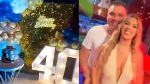 Yahaira organizó fiesta canje a don Diablo por su cumpleaños