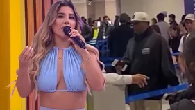¿Yahaira Plasencia y Jefferson Farfán se cruzaron en aeropuerto?