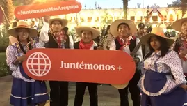 	<p>América Televisión presente en el Aniversario de Arequipa.</p>