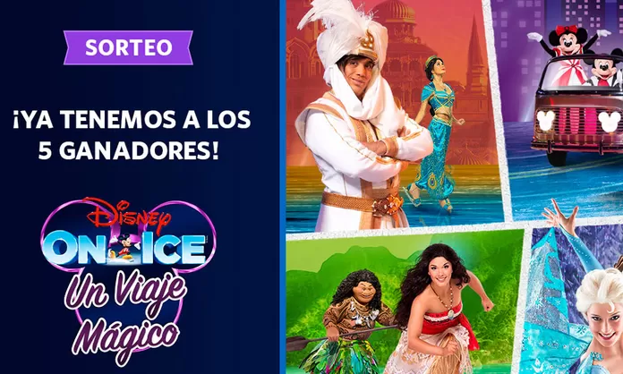 América tvGO Ganadores del sorteo para Disney On Ice