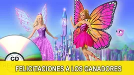 Americlub: Conoce a los ganadores de un DVD de la película "Barbie Mariposa"