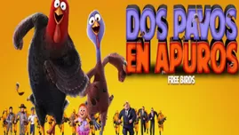 	<p>Dos pavos en apuros.</p>