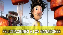 Americlub regaló artículos promocionales de la película "Lluvia de hamburguesas 2"