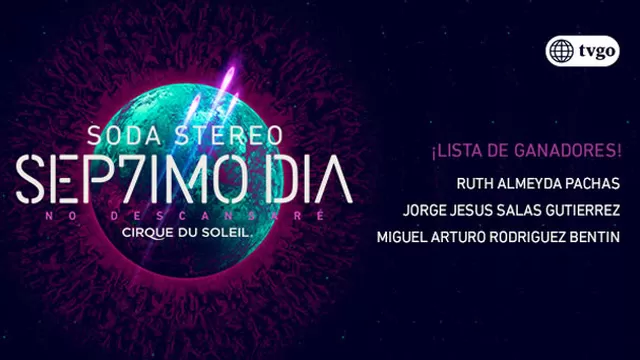 	Cirque du Soleil: Soda Stereo SEP7IMO DÍA.