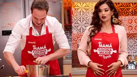 Claudia Portocarrero y George Forsyth pondrán de cabeza el set de ‘Mi mamá cocina mejor que la tuya’