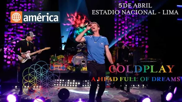 	Gana entradas para Coldplay en Lima