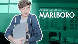 	<p>Adriano Canella interpreta a Marlboro</p>