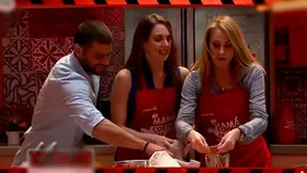 Emilia Drago enloqueció con Denisse Dibós en 'Mi mamá cocina mejor que la tuya'