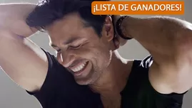 	<p>Lista de ganadores al concierto de Chayanne</p>