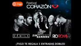 Festival Corazón: América tvGO te regala entradas dobles para este concierto