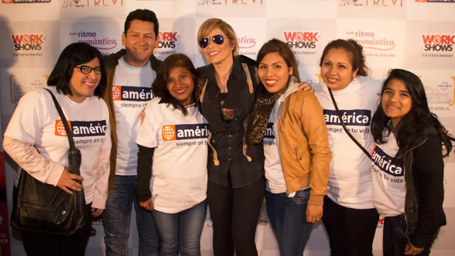 Gloria Trevi se encontró con fans peruanos