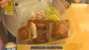 Americlub: Mistura mostró su rica variedad en comidas