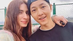 Song Joong Ki se luce junto a actriz colombiana durante grabaciones de película