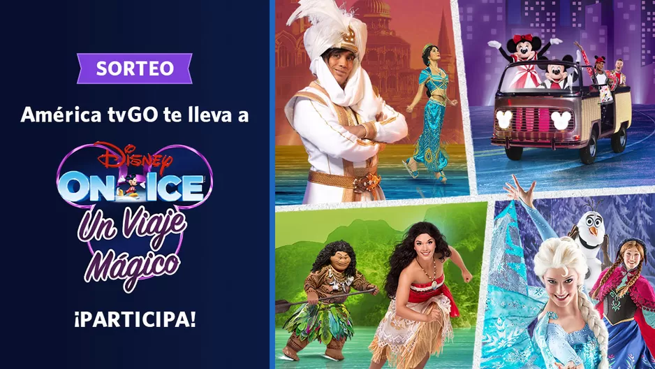 SORTEO: Vive la magia de Disney On Ice con América tvGO 