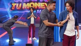 Christian Domínguez enseñó a Mateo Garrido Lecca el paso 'matar el gusano'