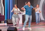 Christian Domínguez sorprendió a Dayanita con divertido baile